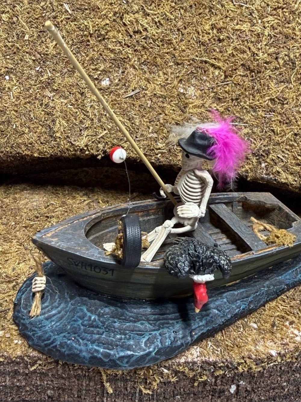 Department 56 SKELETON CREW Halloween village accessory